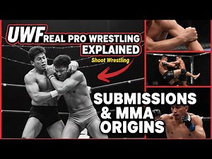 UWF Real Pro Wrestling Explained | Shoot Wrestling, Submissions & MMA Origins (Full Match Footage)