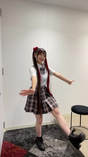 うに〜 #idol #BéllBy #べルビー #ツインテール #スーパーロングヘア #girlsgroup #制服