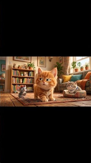Milo vs. The Invisible Monster! 🐱😂 | Funny Cat Cartoon | Hilarious Animation for Kids