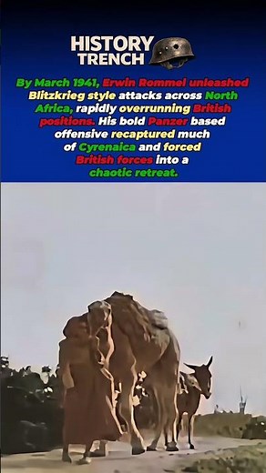 ROMMEL’S BLITZKRIEG | North Africa 1941 | WW2 History