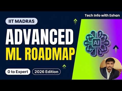 Advanced Machine Learning Roadmap 2026 | Complete Guide by IIT Madras Alumnus