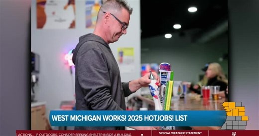 West MI Works' 2025 HotJobs list highlights growing industries