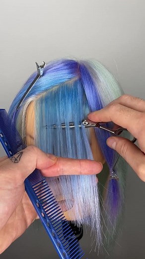 Asymmetrical Fringe Haircut Tutorial with @NinjaScissors | Hair Inspiration