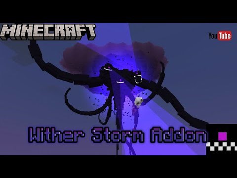 Wither Storm Add-on In Minecraft | MCSM RECREATION | Full Stages
