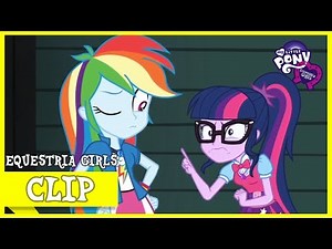 Rainbow Dash In Daring Do's Movie Set | MLP: Equestria Girls | Special: Movie Magic [HD]
