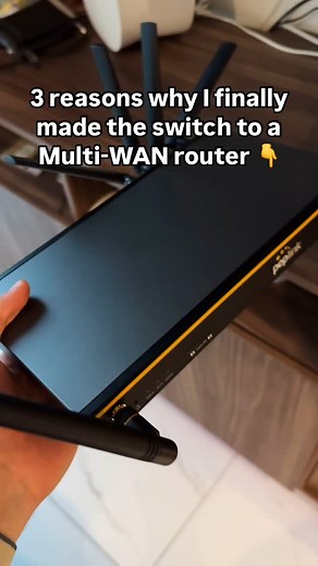 We’ve seen it again and again, when a single internet connection fails, everything goes offline. Calls drop. Streams freeze. Work stops. That’s why so many creators, remote teams, and mobile operations are upgrading. Here’s what makes the difference 👇 1. Failover That Just Works If one connection drops, Starlink, 5G, or fiber picks up instantly. No buffering, no interruptions. Just smooth, seamless connectivity. 2. Bandwidth Bonding = Speed Stability These routers merge multiple connections int