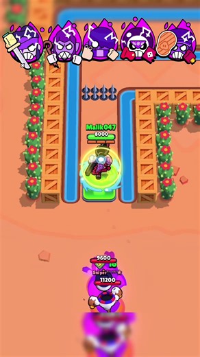 Brawler VS HYPERCHARGED TICK HEAD 😳 #brawlstarstiktok #brawlstars #bs | Brawl Stars