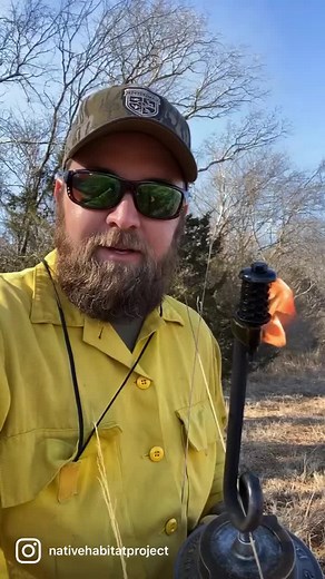Nothing like setting stuff on fire in the name of conservation! #nativehabitatproject #conservation #nwsg #prescribedfire | Native Habitat Project