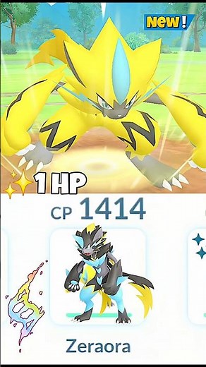 New✨️Zeraora Destroy Grunt Badly in Pokemon Go