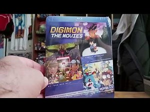 Digimon The Movie Collection 1-3 blu-ray unboxing