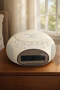Vintage Sony Dream Machine ICF-CD831 Alarm Clock Radio with CD Player