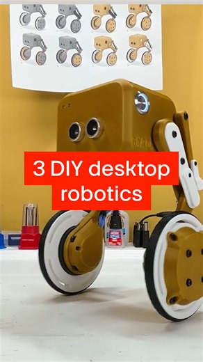 3 Exciting DIY Desktop Robotics Projects