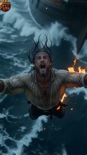 🎬 He Chose the Water. Big Mistake. 🌊💀 #pirates #maelstromtales