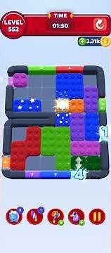 Color Block Jam Level 552 Walkthrough Solution