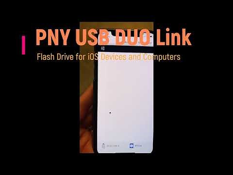 Duo LINK PNY - Flash Drive for iPhone iOS -Devices and Computers -Reviews- Set Up -Highly Recommend!
