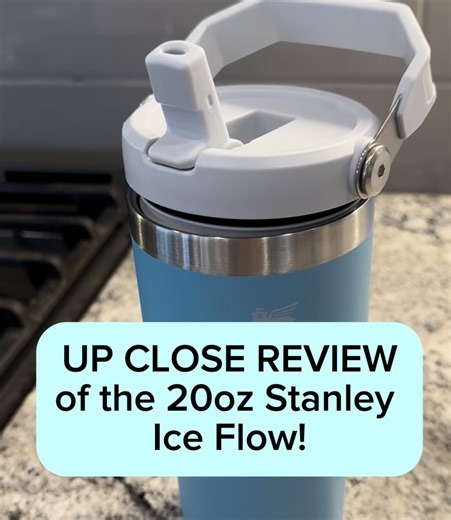 Watch HONEST REVIEW of the 20oz Stanley Ice Flow! on Amazon Live