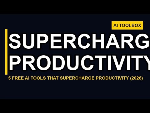 5 FREE AI Tools That Supercharge (2026)