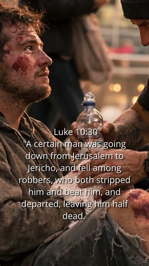 Why Did the Outsider Stop to Help? | Luke 10:25–37 Scripture Visual