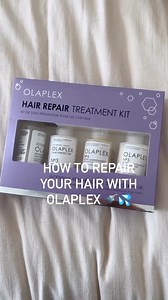 💥How To Repair Your Hair Using OLAPLEX💥 Kick off your hair repair journey with the @olaplex Hair Repair Treatment Kit! 🧖‍♀️ ✨N°.0 Intense Bond Building Treatment to prime the hair for deeper repair ✨N°.3 Bond Perfector to rebuild & strengthen ✨N°. 4 Bond Maintenance Shampoo to cleanse & nourish the hair ✨N°.5 Bond Maintenance Conditioner to hydrate & soften #olaplex #hairrepair #hairrepairtreatment #holidaygiftguide #healthyhair #healthyhaircare | Olaplex