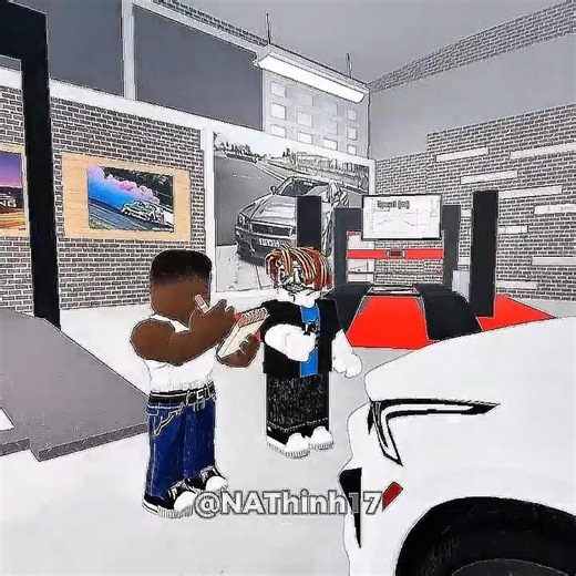 Bacon's Open Car Repair Shop 💀🥶 #roblox #shop #edit #bacon