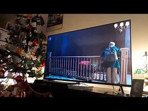 Home Alone 2 1992 Film Harry & Marv gets pushed back to the wall with a Tool Chest falling down