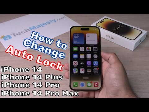 How to Change Auto Lock Time (Screen Timeout): iPhone 14 / iPhone 14 Plus / iPhone 14 Pro/14 Pro Max