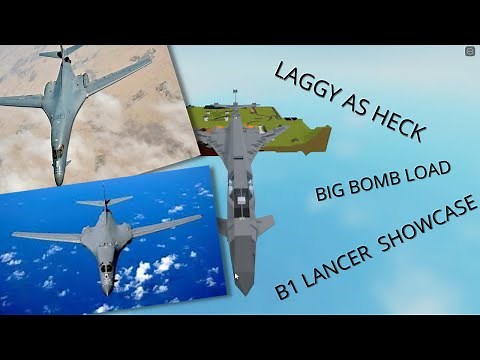 B1 Lancer Showcase | Roblox Plane Crazy