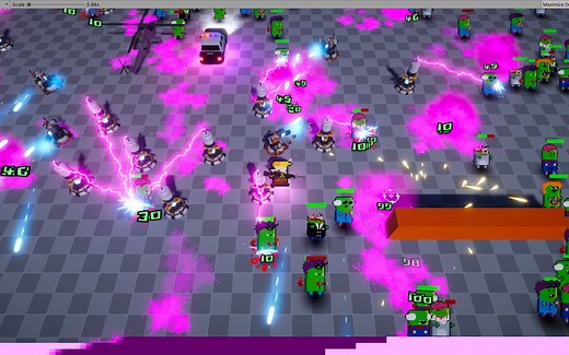 Unity DOTS 上点强度，草，走，忽略！