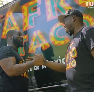 19K views · 99 reactions | This N.J. food truck is serving up a fusion of Ghanaian and Mexican dishes with a side of community service. ❤️ Will you be making a stop at AfroTaco? | NJ.com | Facebook