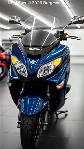 NEW Suzuki Burgman 200 (2026) – Price, Specs, Features & Full Review | Maxi Scooter 2026