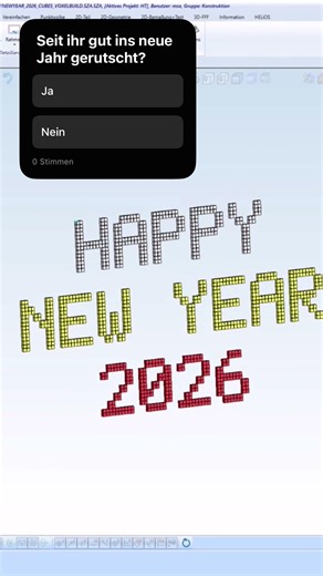 HiCAD Happy New Year #fyp #shorts #hicad