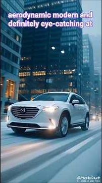 2026 Mazda CX-9 Review | White Exterior & Full Interior Tour |Features & Test Drive #mazda #shorts