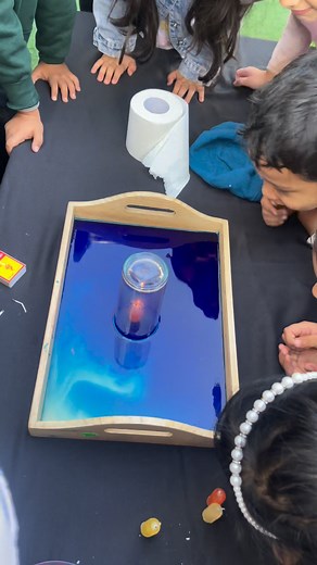 🌬️🔥 Wonder of Science Week 1! Our Euro Seniors explored the magic of air pressure! 🕯️💧 When the candle went out, the water rose up — and our little scientists shouted “WOW!” 👩‍🔬👨‍🔬 Learning through fun experiments every day! #EuroSenior #WonderOfScience #AirPressureMagic #LittleScientists #LearningIsFun | Eurokids Tinkune