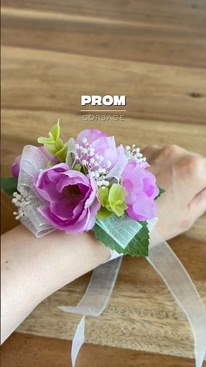 How to make a Prom 🤍 Wedding Corsage | Watch full video Step by Step tutorial for beginners