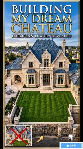 Building a Millionaire’s European Dream Chateau! 🏰💎 #Chateau #EuropeanLuxury #DreamHome