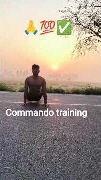 Anurag commando morning yoga practice fitness sapate Hanuman dand running morning yoga #motivation