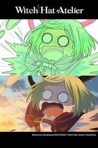Coco Meets a Brush Buddy | Witch Hat Atelier Animatic vs Final
