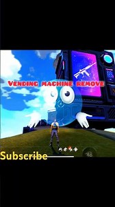 free fire remove vending machine 😭 #shortfeed #freefire