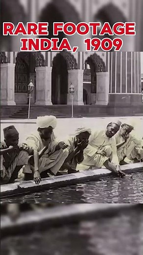 Rare Footage From Delhi, India 1909