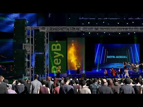 JOIN @hearttalkph & @tommyu2 TO ROCK #REYB-AERIAL CONCERT STAGE