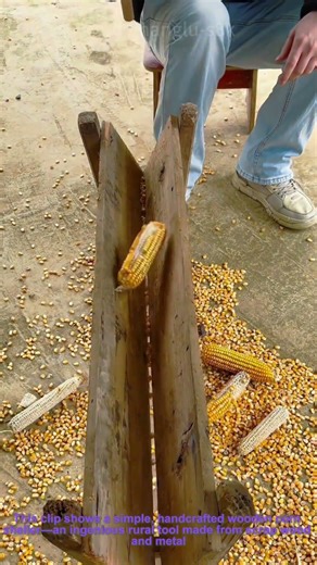DIY Corn Sheller | Clever Rural Threshing Hack