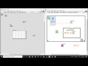 LabVIEW - Crear cronometro en una tabla