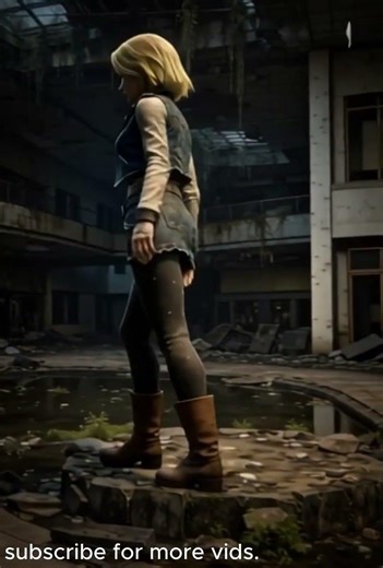 ANDROID 18 SAYS ANDROID 18 IN REVERSE( DONT CHECK THE SOUND) #ai #goku #aigenerated #dragonball #cat