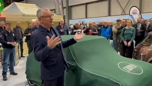 We were very happy to welcome Mike Cooper to our stand at the NEC Classic Motor Show today to unveil the all new classic Mini Grand Prix. This incredible Mini includes 35 new GP Tuning parts #britishminiclub #classicmini #classicmotorshow #coopercarcompany #mini #grandprix | British Mini Club