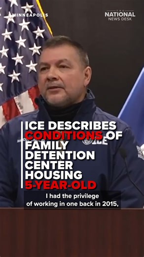 ICE Executive Assistant Director for Enforcement and Removal Operations Marcos Charles speaks about conditions at a Texas detention facility where 5-year-old Liam Conejo Ramos and his father were held after being apprehended by ICE. | The National Desk - TND