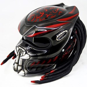 New Predator Helmet Red Motorcycle is Great for Christmas and Halloween Gift - Etsy Canada