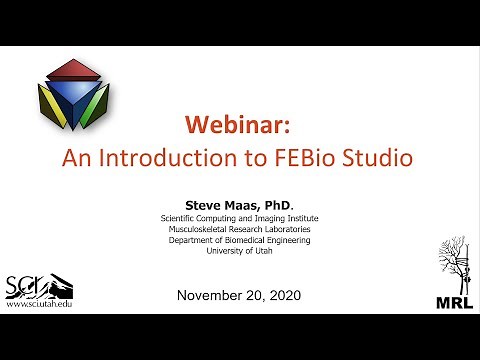 Webinar: Introduction to FEBio Studio