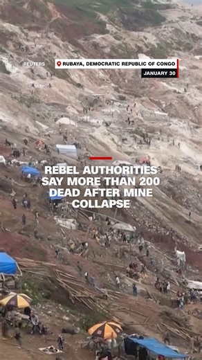 Several mines in eastern Congo collapsed after landslides triggered by heavy rainfall, leaving more than 200 people dead, according to rebel authorities who control the area. | CNN