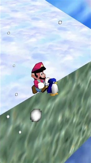 Mario Fails To Drop The Penguin