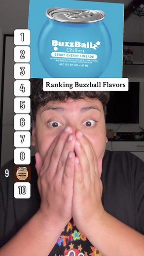 ranking the best buzzfall flavors #buzzball
